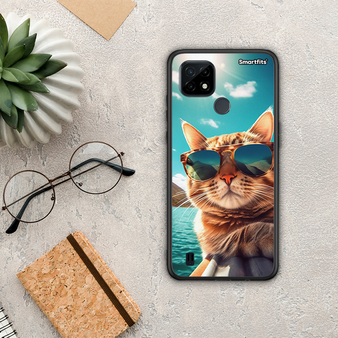 Summer Cat - Realme C21 θήκη