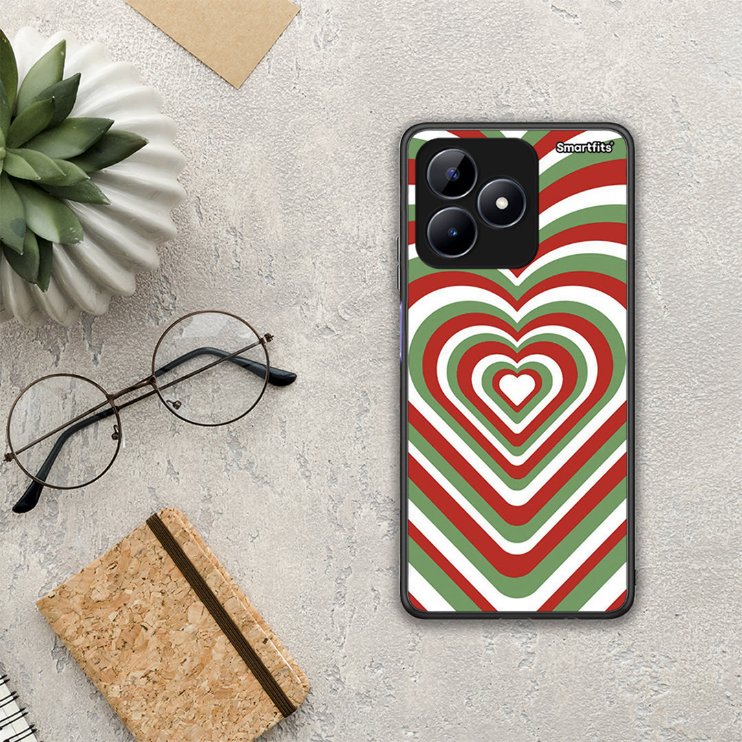 Christmas Hearts - Realme C51 θήκη