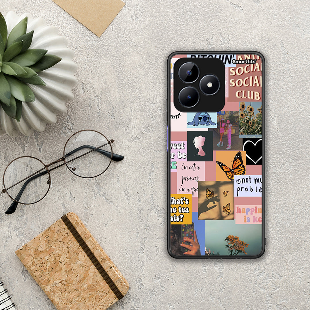 Collage Bitchin - Realme C51 θήκη