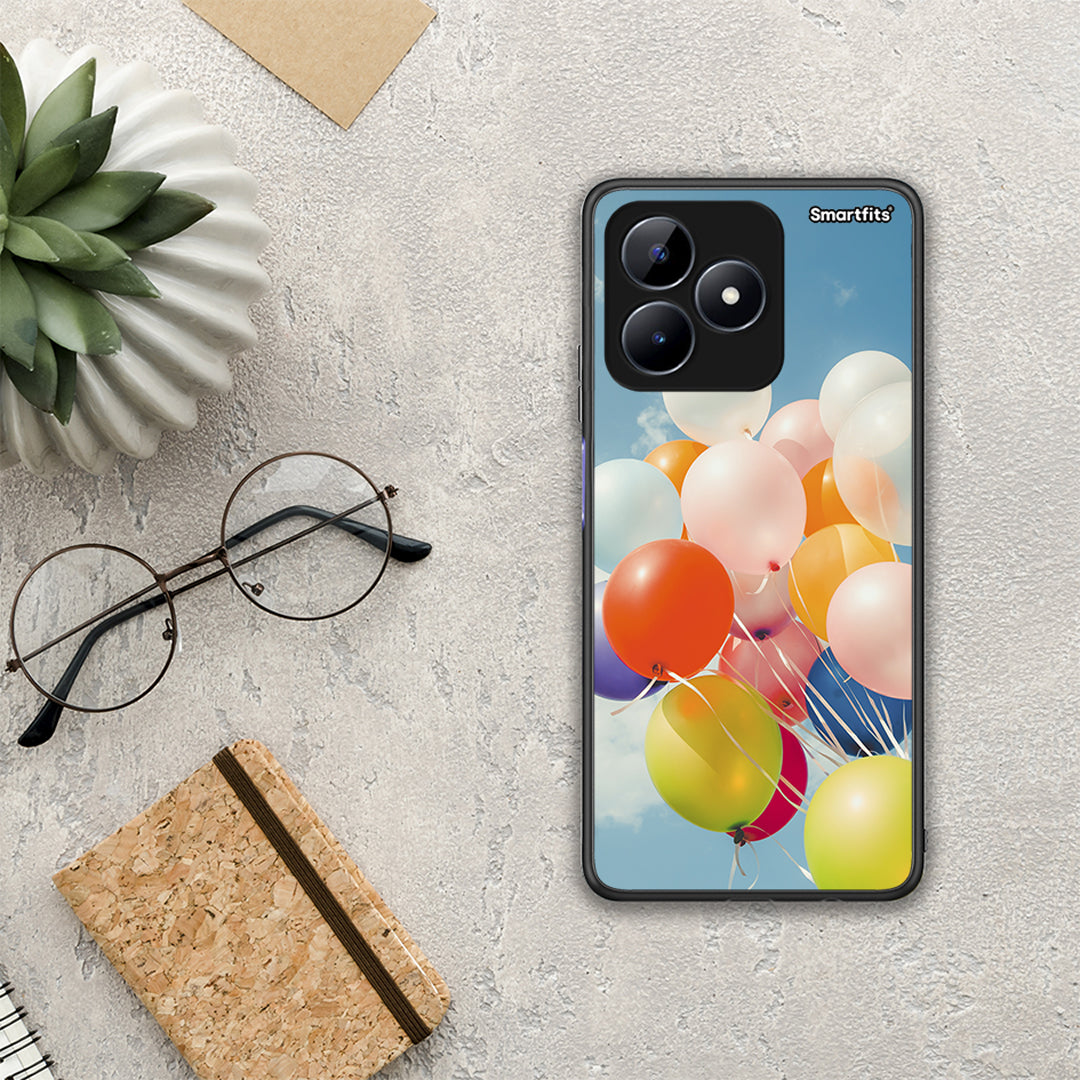 Colorful Balloons - Realme C51 θήκη