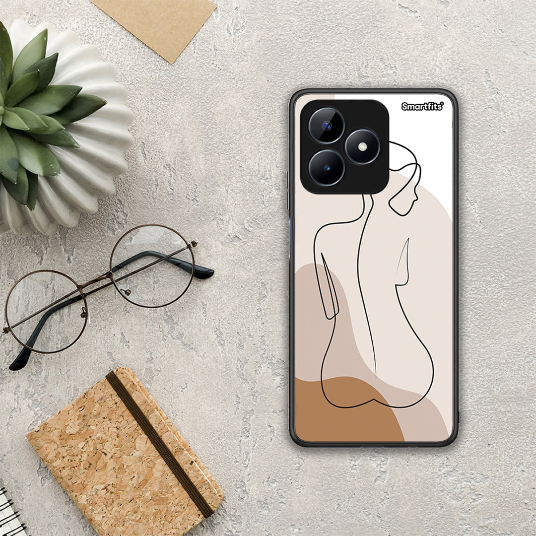 LineArt Woman - Realme C51 θήκη