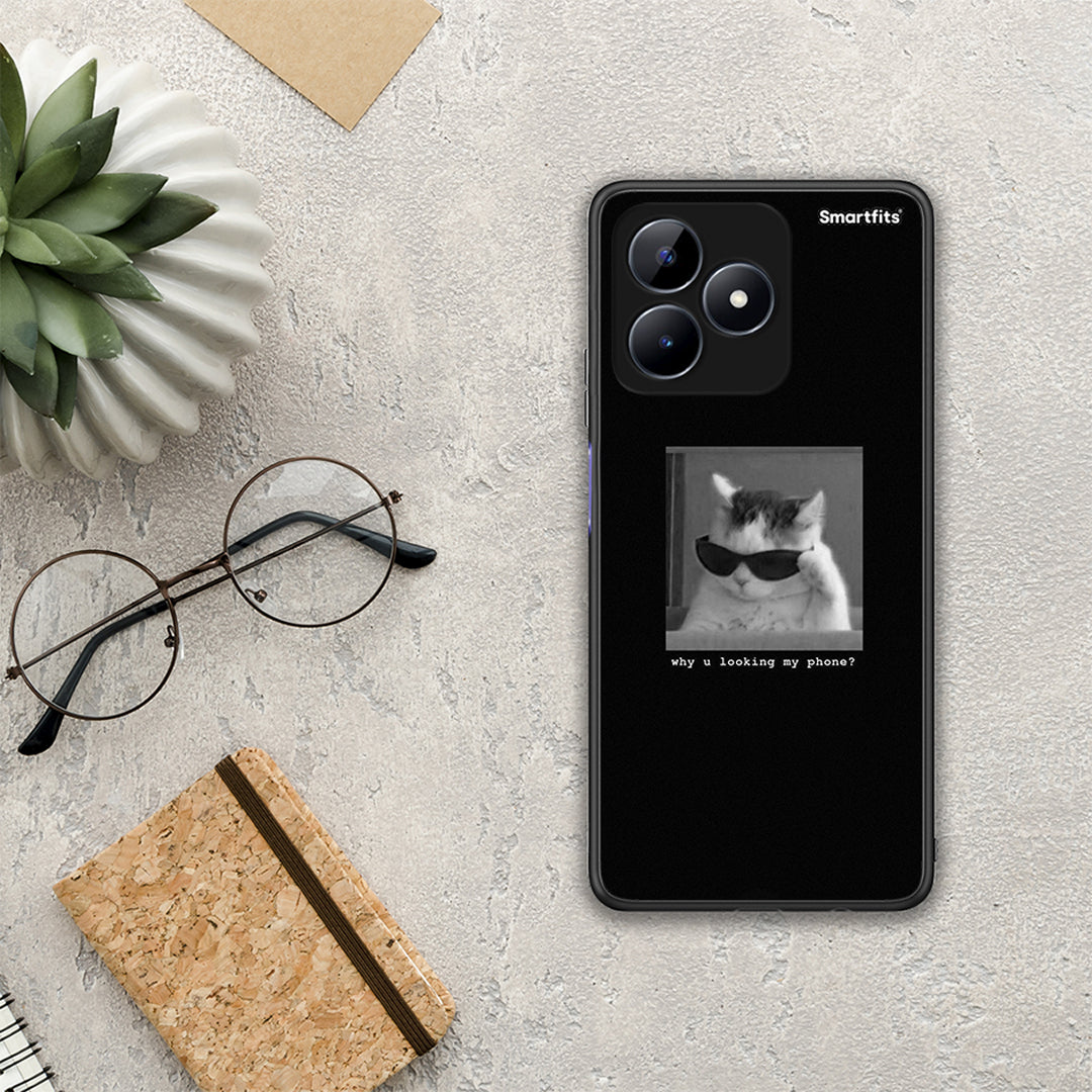Meme Cat - Realme Note 50 θήκη
