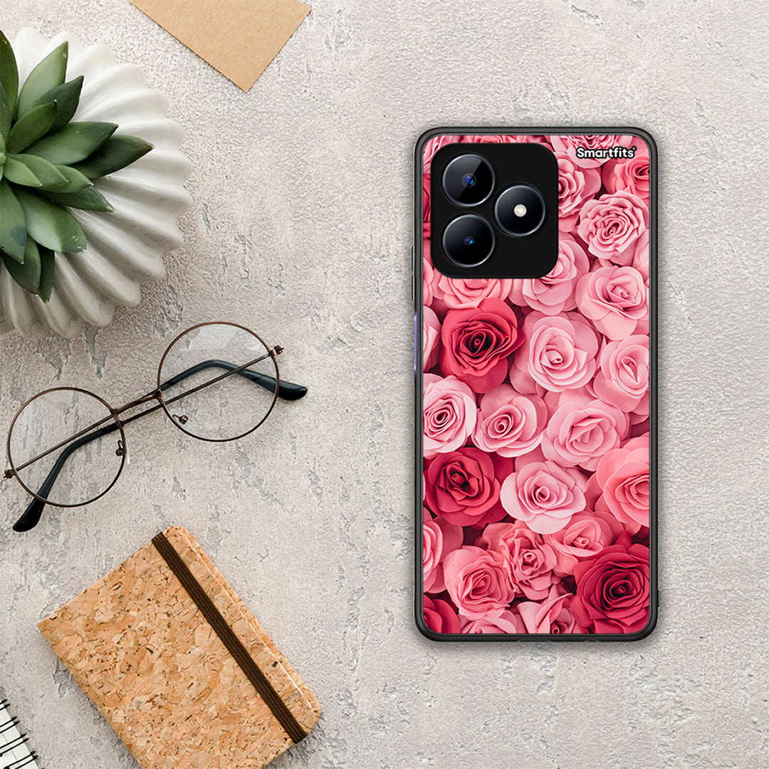 Valentine RoseGarden - Realme C51 θήκη