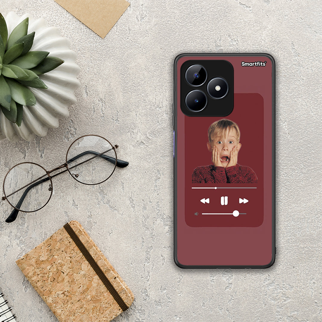 Xmas Alone Music - Realme C51 θήκη