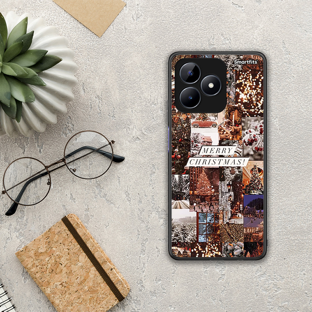 Xmas Collage - Realme C51 θήκη