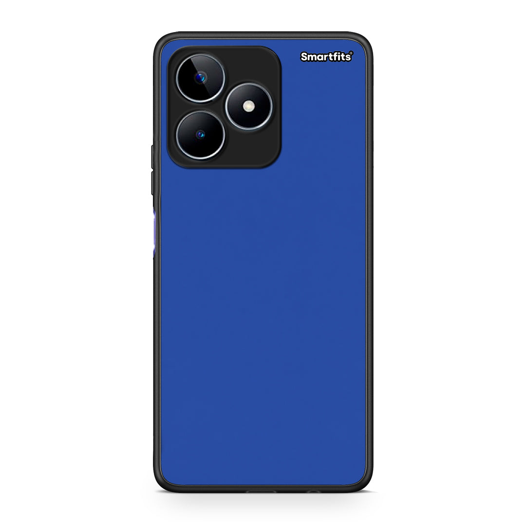 Θήκη Realme C53 Royal Blue από τη Smartfits με σχέδιο στο πίσω μέρος και μαύρο περίβλημα | Realme C53 Royal Blue case with colorful back and black bezels