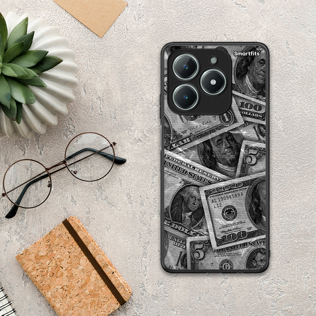 Money Dollars - Realme C63 4G θήκη