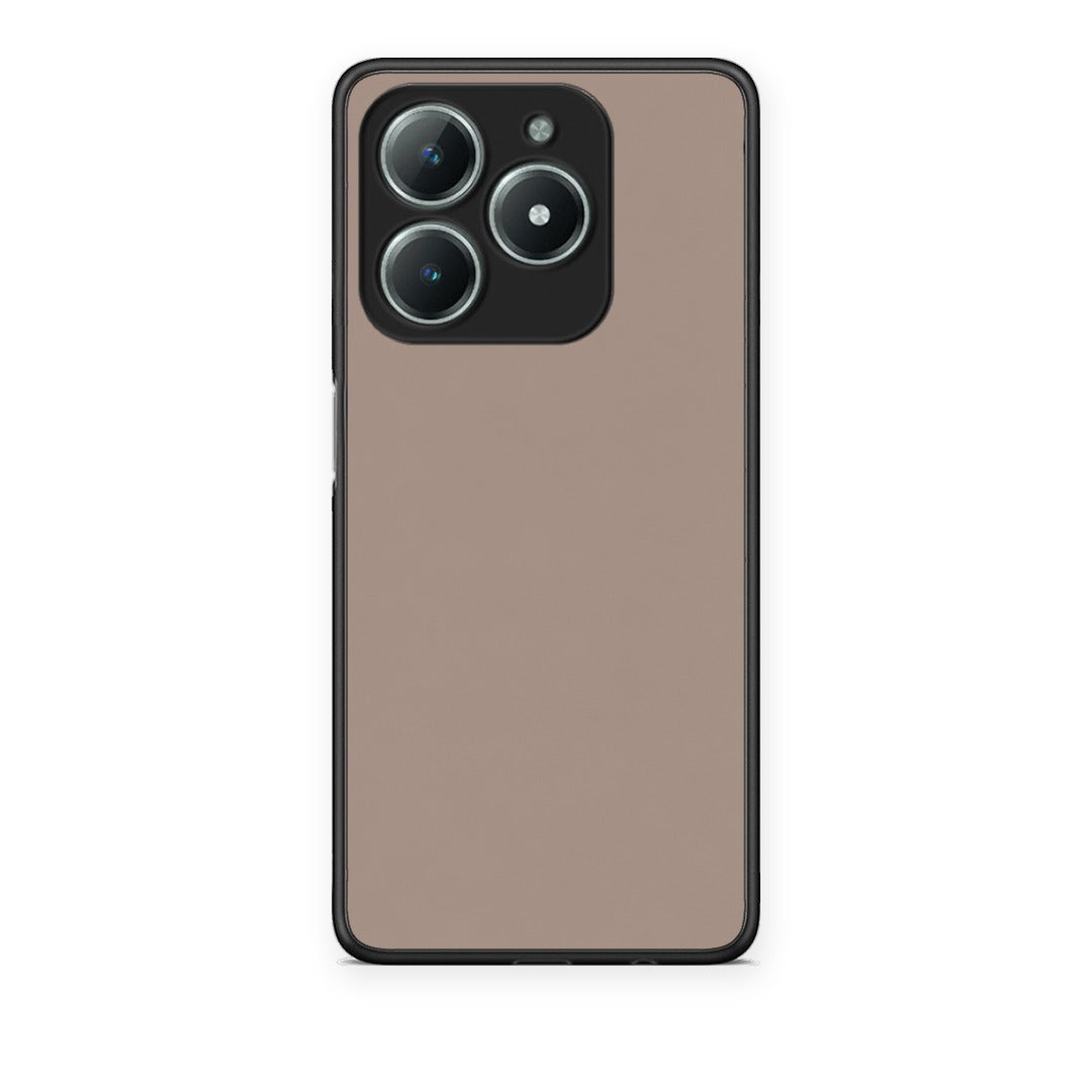 Θήκη Realme C63 4G Warm Taupe από τη Smartfits με σχέδιο στο πίσω μέρος και μαύρο περίβλημα | Realme C63 4G Warm Taupe case with colorful back and black bezels