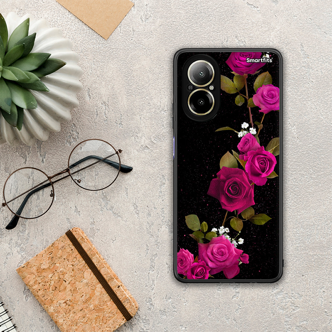 Flower Red Roses - Realme C67 4G θήκη