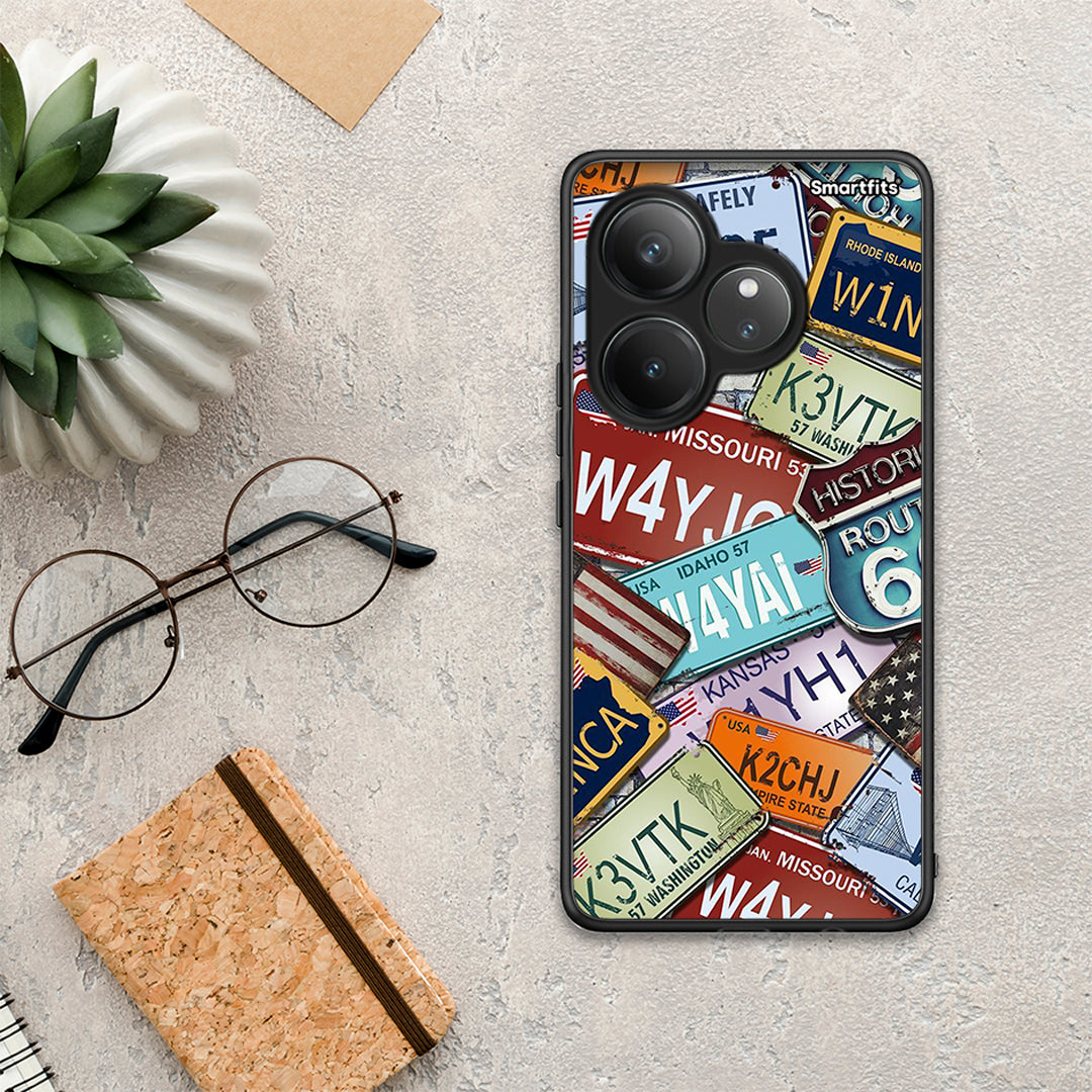 Car Plates - Realme GT 6 5G θήκη