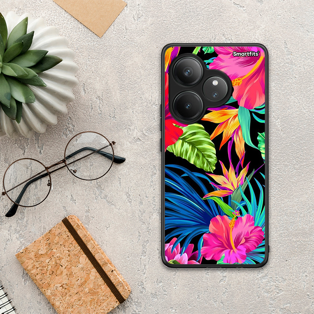 Tropical Flowers - Realme GT 6 5G θήκη
