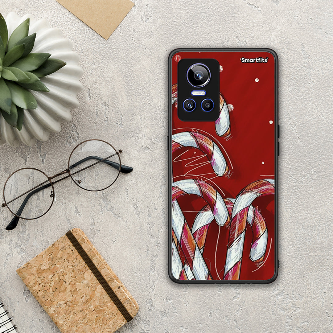 Candy Cane - Realme GT Neo 3 θήκη