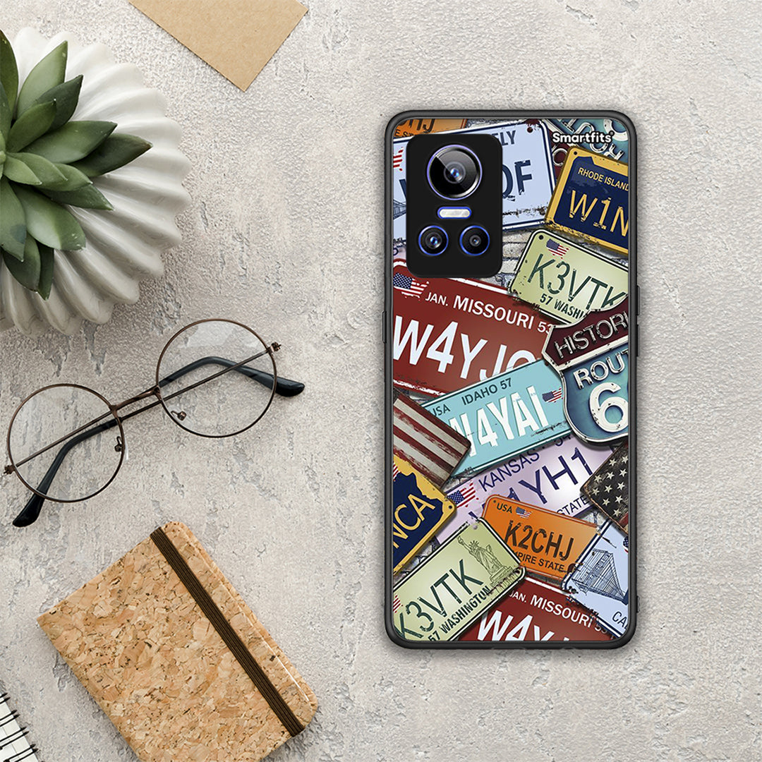 Car Plates - Realme GT Neo 3 θήκη