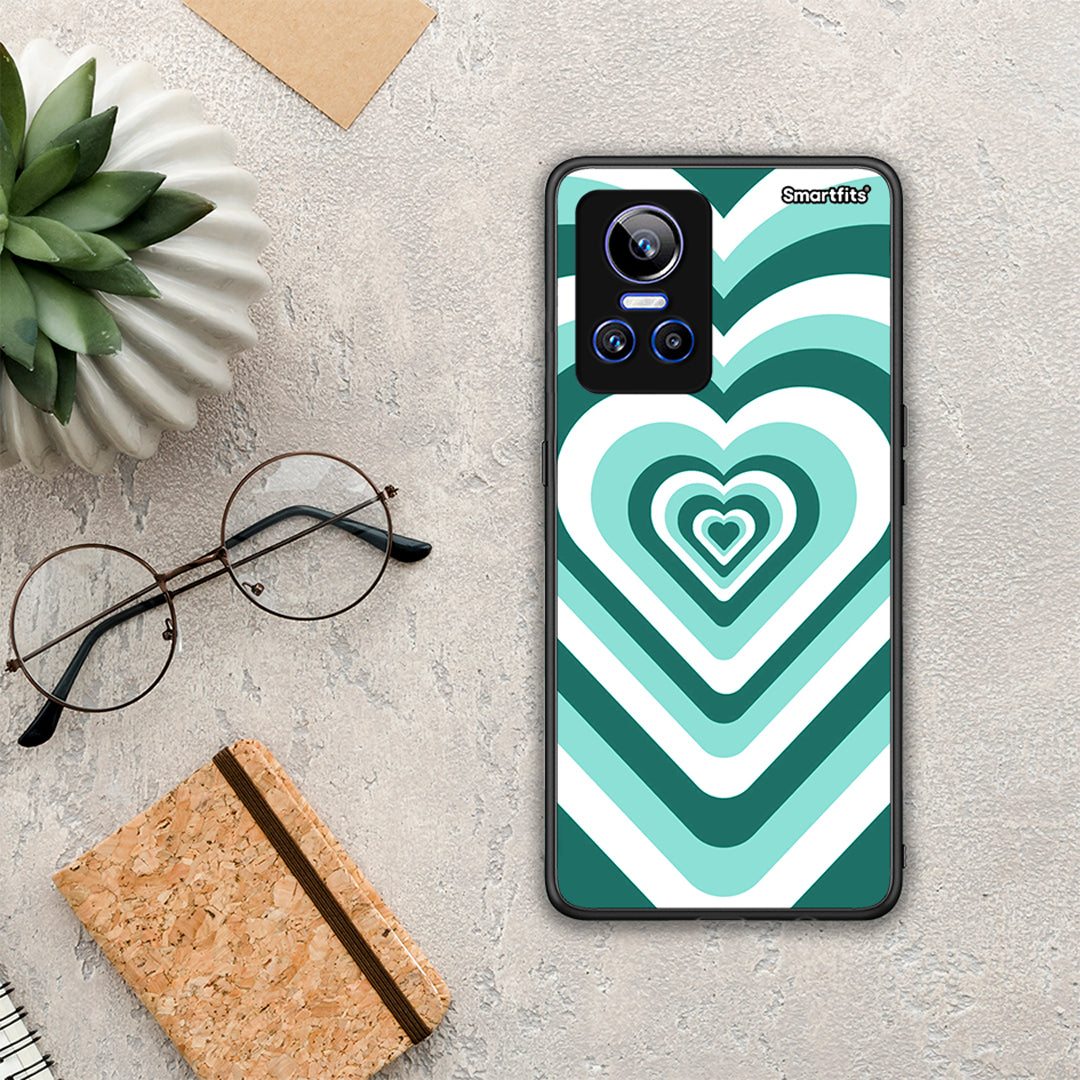 Green Hearts - Realme GT Neo 3 θήκη