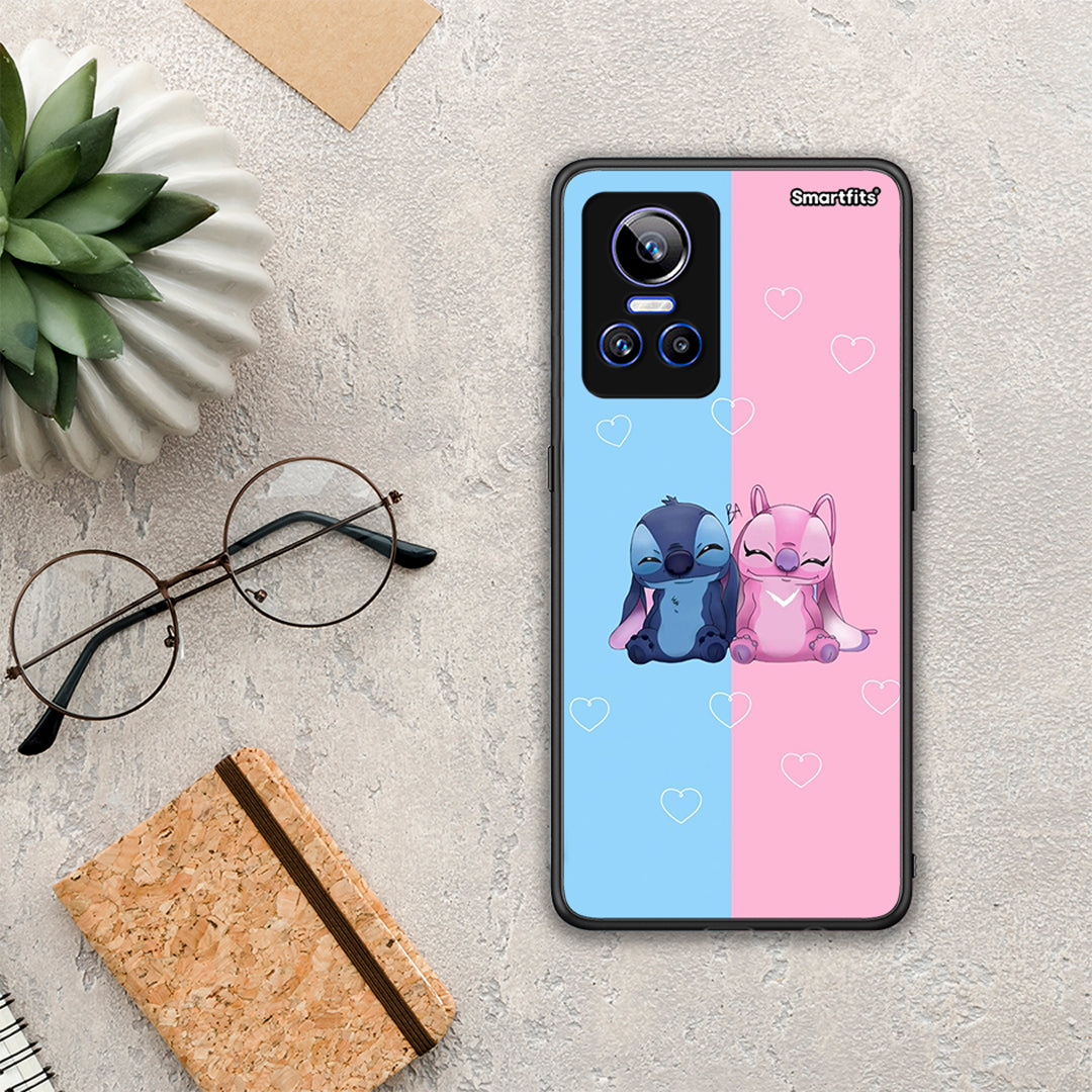 Stitch And Angel - Realme GT Neo 3 θήκη