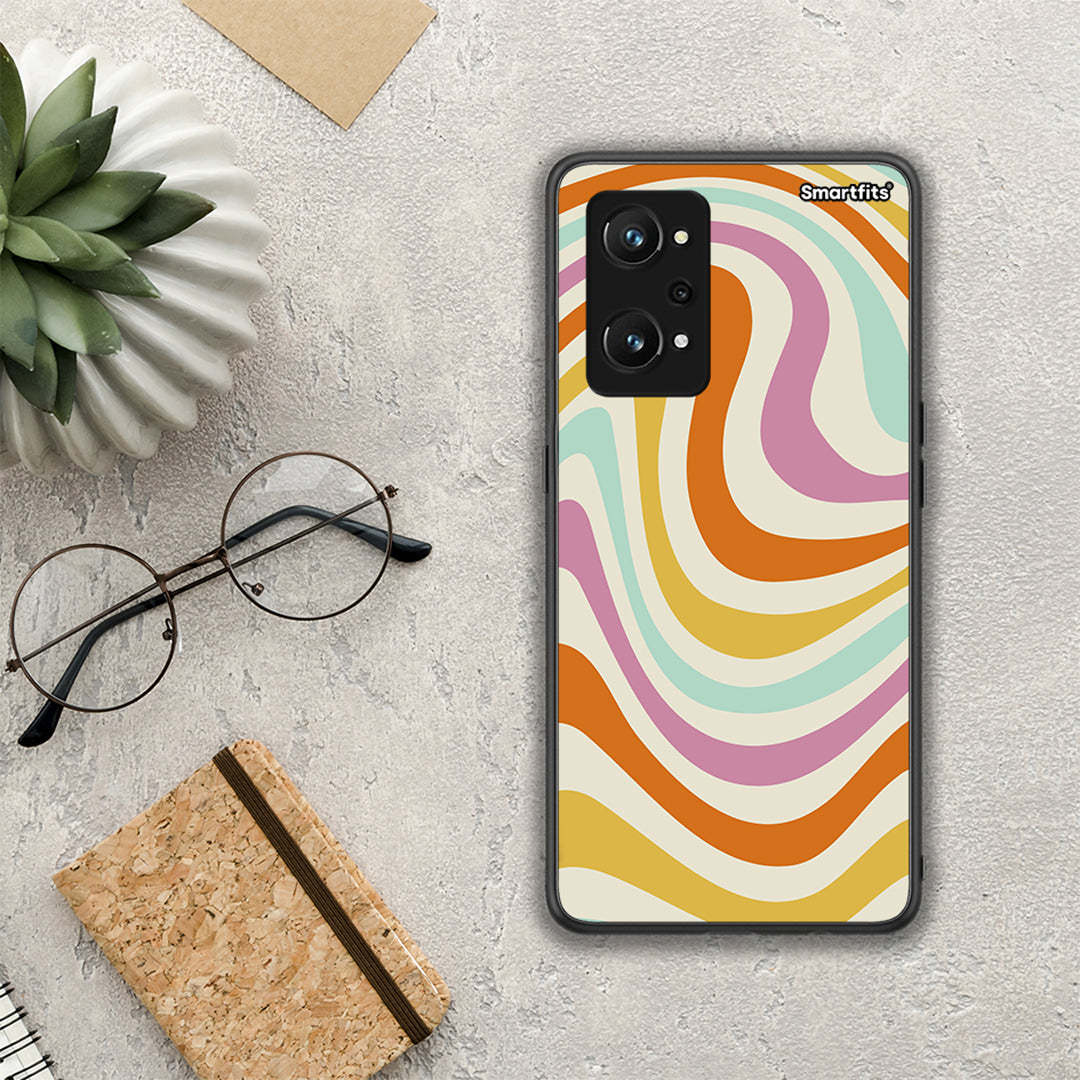 Colourful Waves - Realme GT Neo 3T θήκη