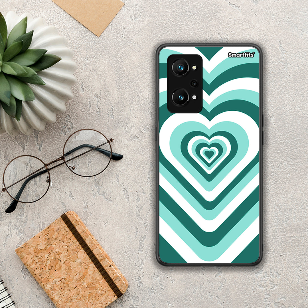 Green Hearts - Realme GT Neo 3T θήκη