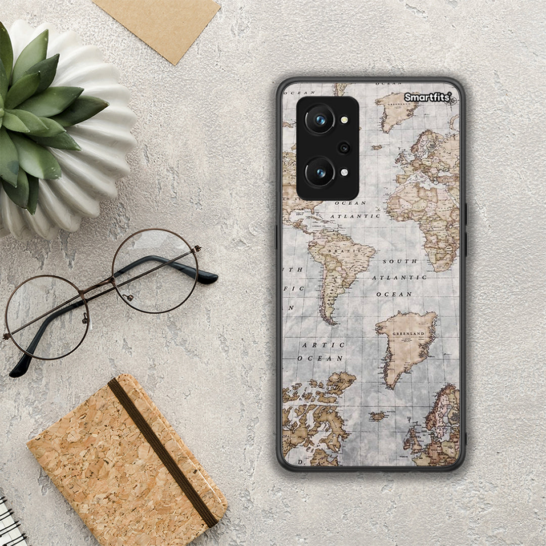 World Map - Realme GT Neo 3T θήκη