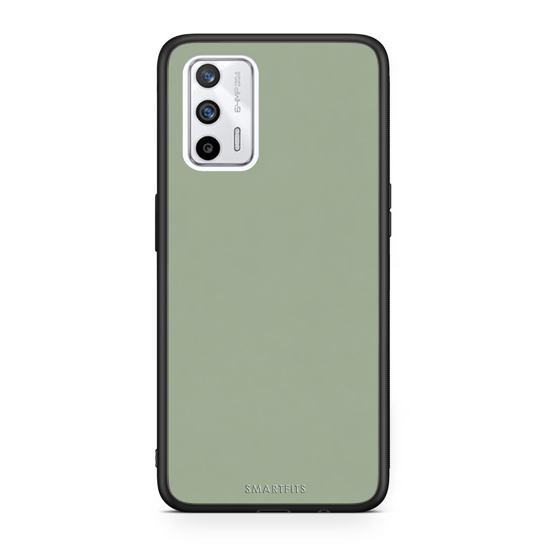 Θήκη Realme GT Sage Green από τη Smartfits με σχέδιο στο πίσω μέρος και μαύρο περίβλημα | Realme GT Sage Green case with colorful back and black bezels