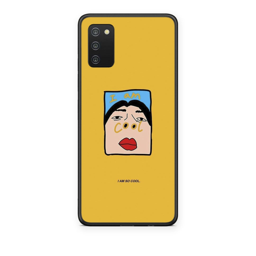 Θήκη Samsung Galaxy A02s / M02s / F02s So Cool από τη Smartfits με σχέδιο στο πίσω μέρος και μαύρο περίβλημα | Samsung Galaxy A02s / M02s / F02s So Cool case with colorful back and black bezels