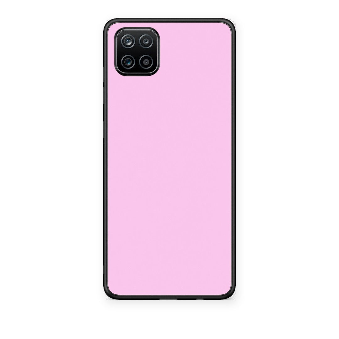 Θήκη Samsung Galaxy A12 Cotton Candy Pink από τη Smartfits με σχέδιο στο πίσω μέρος και μαύρο περίβλημα | Samsung Galaxy A12 Cotton Candy Pink case with colorful back and black bezels