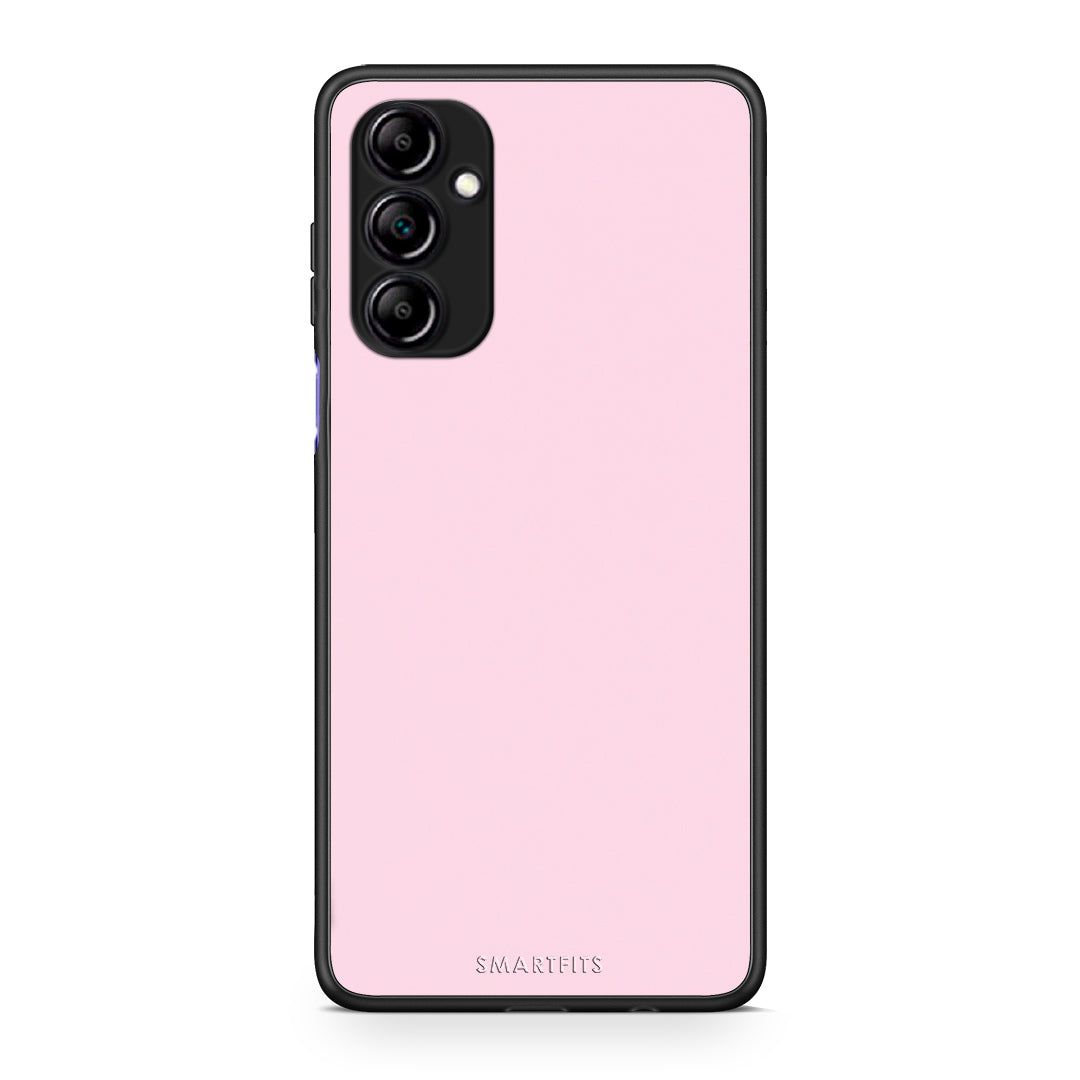 Θήκη Samsung Galaxy A14 / A14 5G Pale Pink από τη Smartfits με σχέδιο στο πίσω μέρος και μαύρο περίβλημα | Samsung Galaxy A14 / A14 5G Pale Pink case with colorful back and black bezels