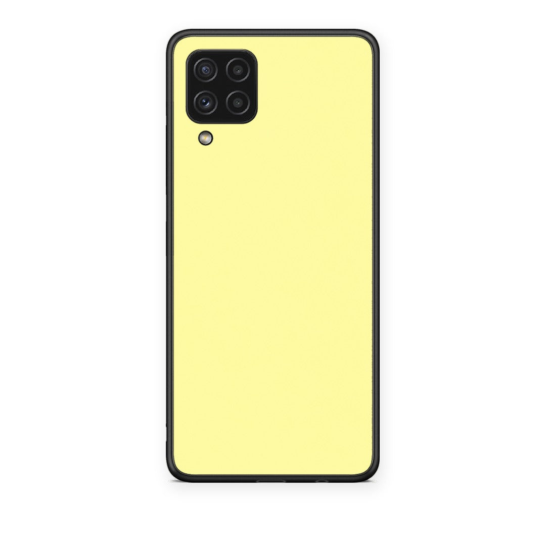 Θήκη Samsung Galaxy A22 4G Butter Yellow από τη Smartfits με σχέδιο στο πίσω μέρος και μαύρο περίβλημα | Samsung Galaxy A22 4G Butter Yellow case with colorful back and black bezels