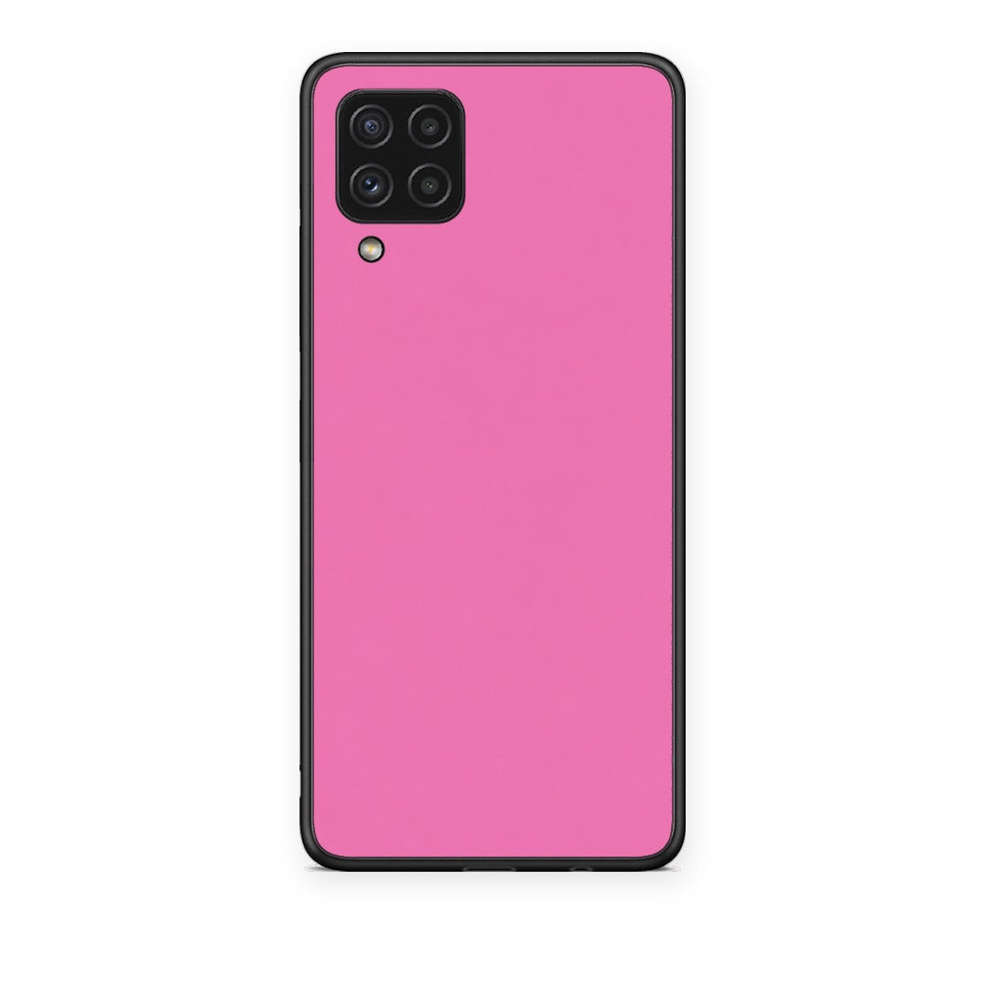Θήκη Samsung Galaxy A22 4G Rose Pink από τη Smartfits με σχέδιο στο πίσω μέρος και μαύρο περίβλημα | Samsung Galaxy A22 4G Rose Pink case with colorful back and black bezels