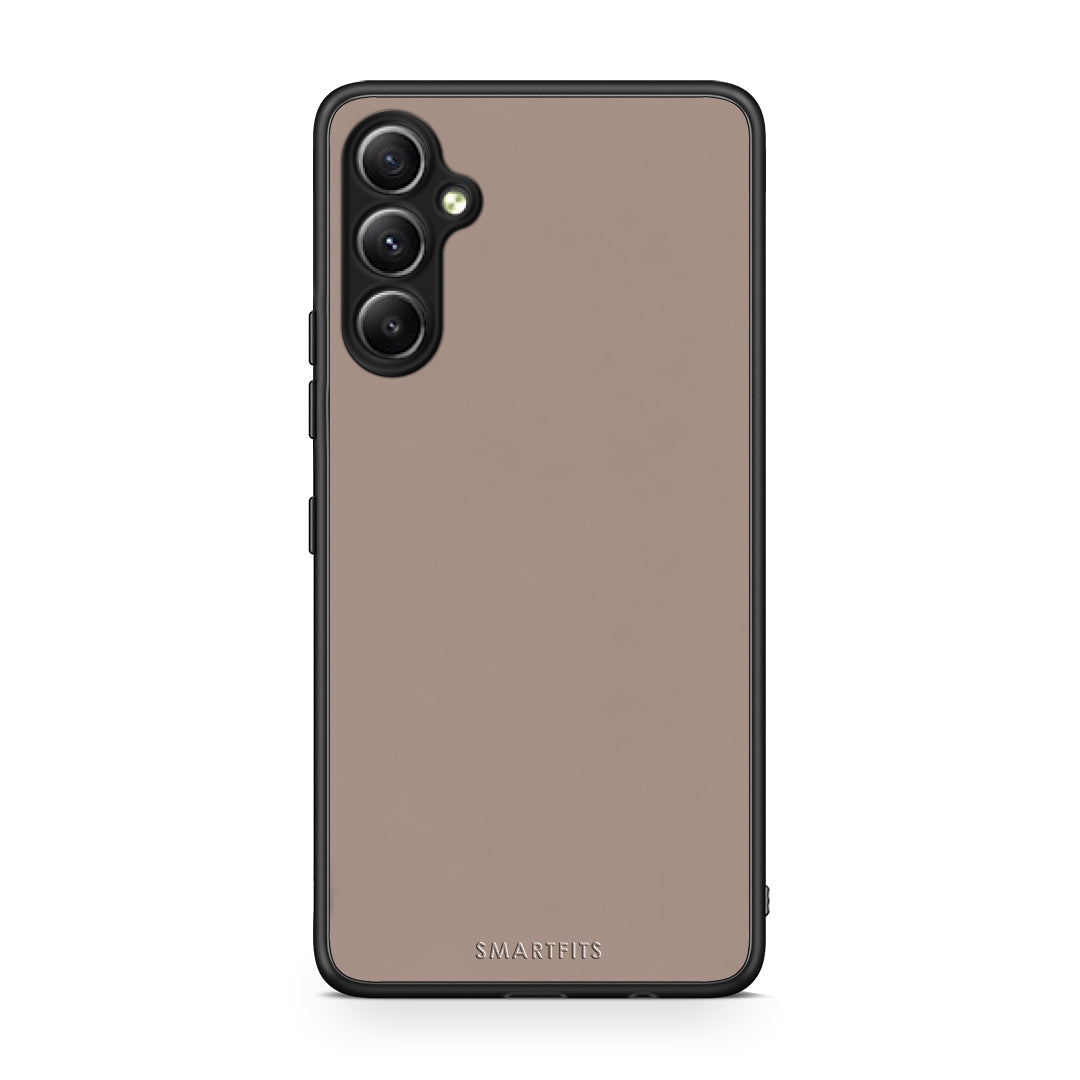 Θήκη Samsung Galaxy A34 Warm Taupe από τη Smartfits με σχέδιο στο πίσω μέρος και μαύρο περίβλημα | Samsung Galaxy A34 Warm Taupe case with colorful back and black bezels