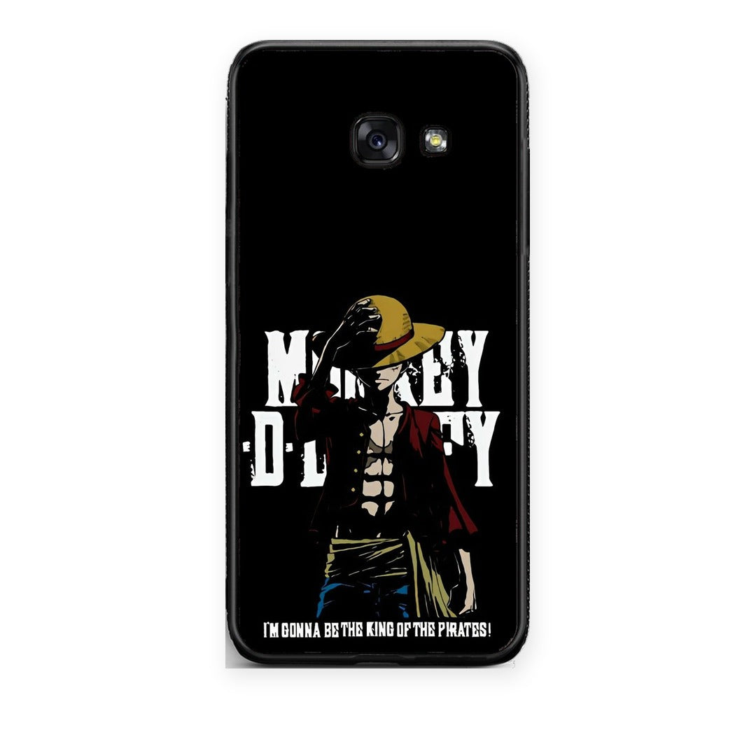 Θήκη Samsung Galaxy A5 2017 Pirate King από τη Smartfits με σχέδιο στο πίσω μέρος και μαύρο περίβλημα | Samsung Galaxy A5 2017 Pirate King case with colorful back and black bezels
