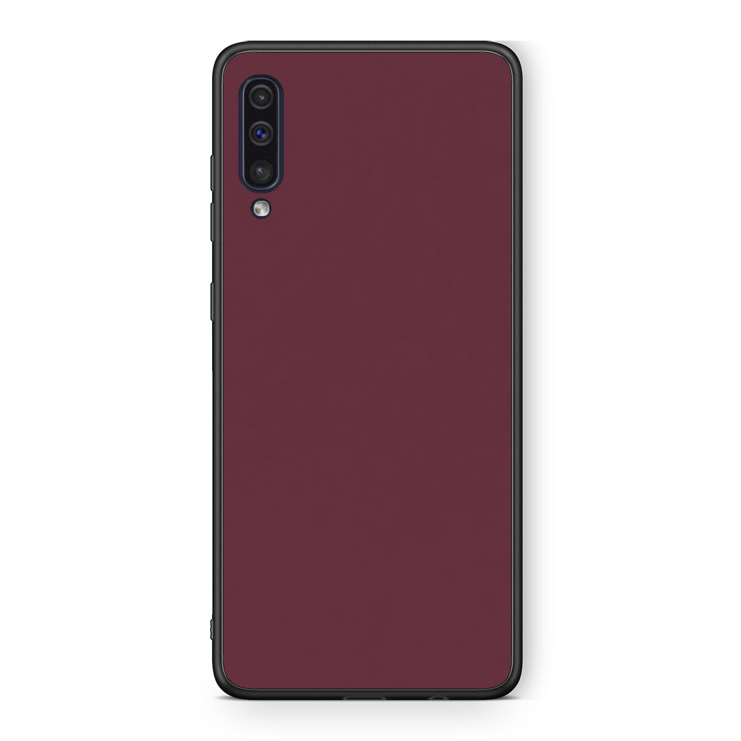 Θήκη Samsung Galaxy A50 / A30s Muted Burgundy από τη Smartfits με σχέδιο στο πίσω μέρος και μαύρο περίβλημα | Samsung Galaxy A50 / A30s Muted Burgundy case with colorful back and black bezels