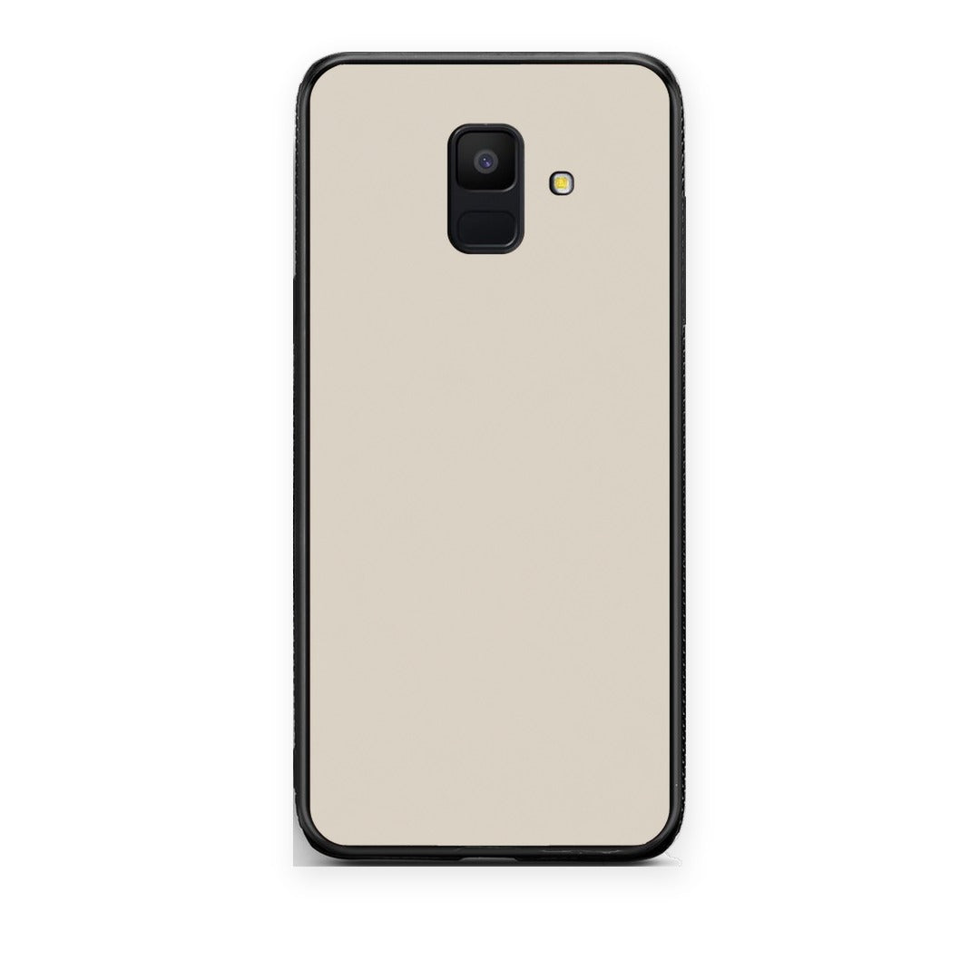 Θήκη Samsung Galaxy A6 2018 Ivory Beige από τη Smartfits με σχέδιο στο πίσω μέρος και μαύρο περίβλημα | Samsung Galaxy A6 2018 Ivory Beige case with colorful back and black bezels