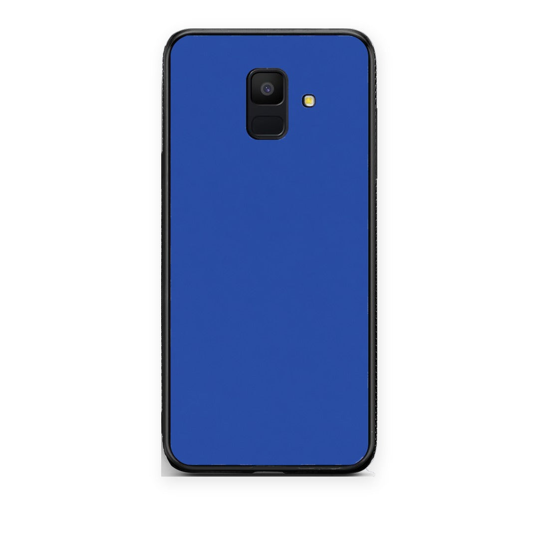 Θήκη Samsung Galaxy A6 2018 Royal Blue από τη Smartfits με σχέδιο στο πίσω μέρος και μαύρο περίβλημα | Samsung Galaxy A6 2018 Royal Blue case with colorful back and black bezels