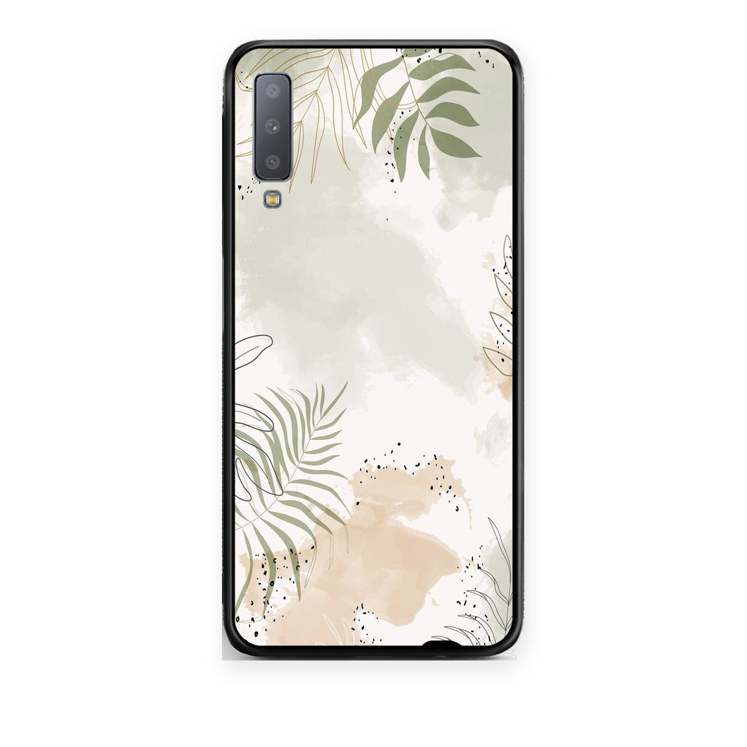 Θήκη Samsung Galaxy A7 2018 Nude Plants από τη Smartfits με σχέδιο στο πίσω μέρος και μαύρο περίβλημα | Samsung Galaxy A7 2018 Nude Plants case with colorful back and black bezels