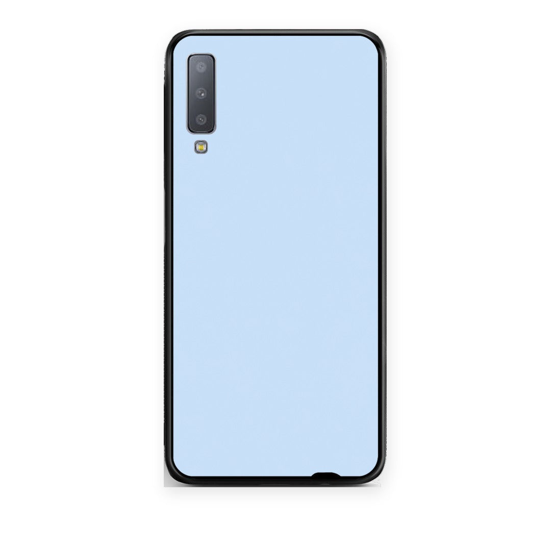 Θήκη Samsung Galaxy A7 2018 Powder Blue από τη Smartfits με σχέδιο στο πίσω μέρος και μαύρο περίβλημα | Samsung Galaxy A7 2018 Powder Blue case with colorful back and black bezels