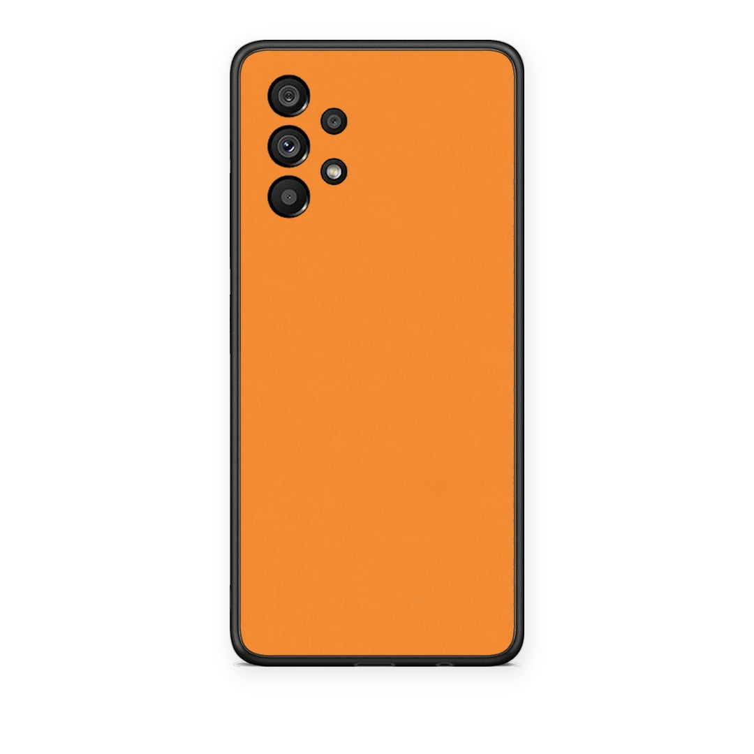 Θήκη Samsung Galaxy A73 5G Tangerine Orange από τη Smartfits με σχέδιο στο πίσω μέρος και μαύρο περίβλημα | Samsung Galaxy A73 5G Tangerine Orange case with colorful back and black bezels