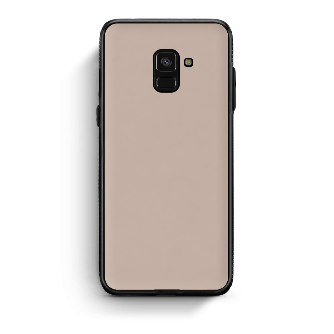 Θήκη Samsung Galaxy A8 Blush Beige από τη Smartfits με σχέδιο στο πίσω μέρος και μαύρο περίβλημα | Samsung Galaxy A8 Blush Beige case with colorful back and black bezels