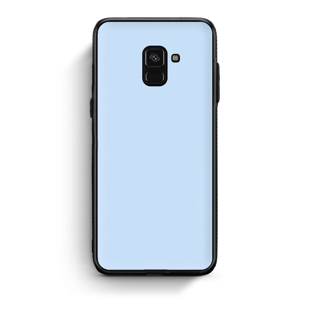 Θήκη Samsung Galaxy A8 Powder Blue από τη Smartfits με σχέδιο στο πίσω μέρος και μαύρο περίβλημα | Samsung Galaxy A8 Powder Blue case with colorful back and black bezels