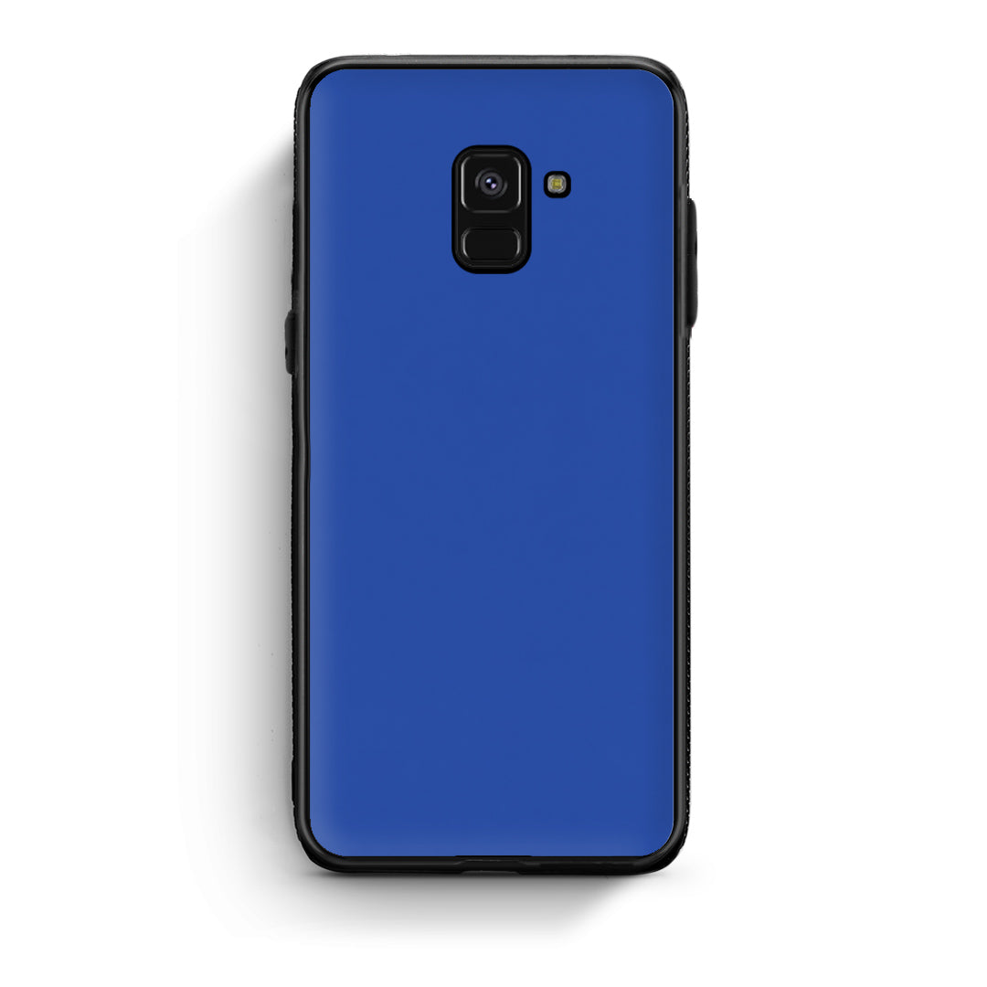 Θήκη Samsung Galaxy A8 Royal Blue από τη Smartfits με σχέδιο στο πίσω μέρος και μαύρο περίβλημα | Samsung Galaxy A8 Royal Blue case with colorful back and black bezels