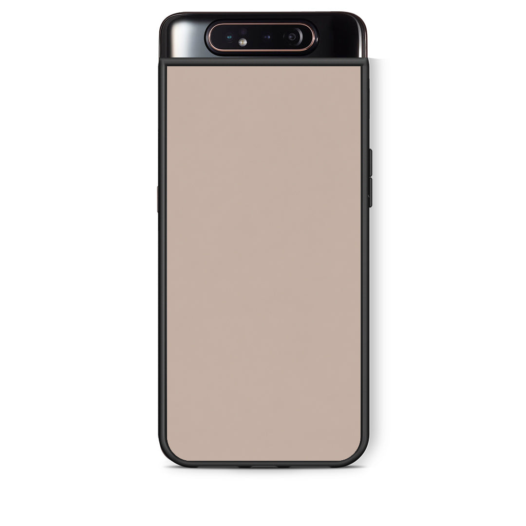Θήκη Samsung Galaxy A80 Blush Beige από τη Smartfits με σχέδιο στο πίσω μέρος και μαύρο περίβλημα | Samsung Galaxy A80 Blush Beige case with colorful back and black bezels
