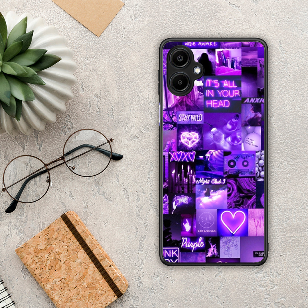 Collage Stay Wild - Samsung Galaxy A06 θήκη