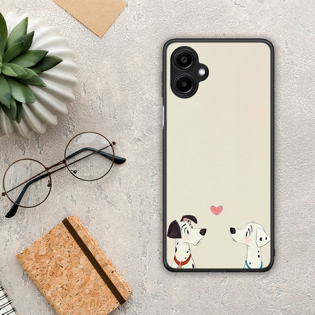 Dalmatians Love - Samsung Galaxy A06 θήκη