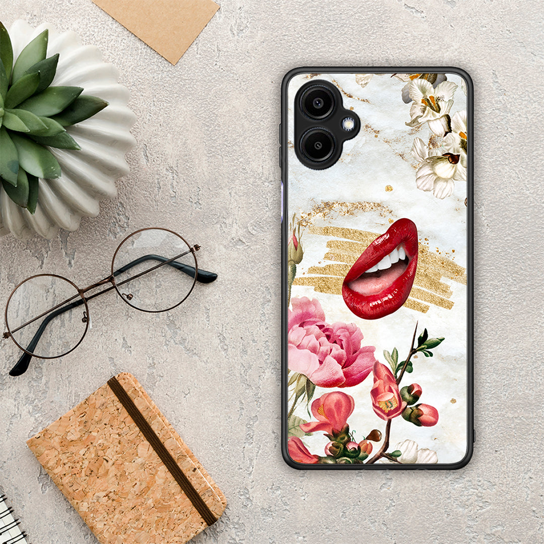 Red Lips - Samsung Galaxy A06 θήκη