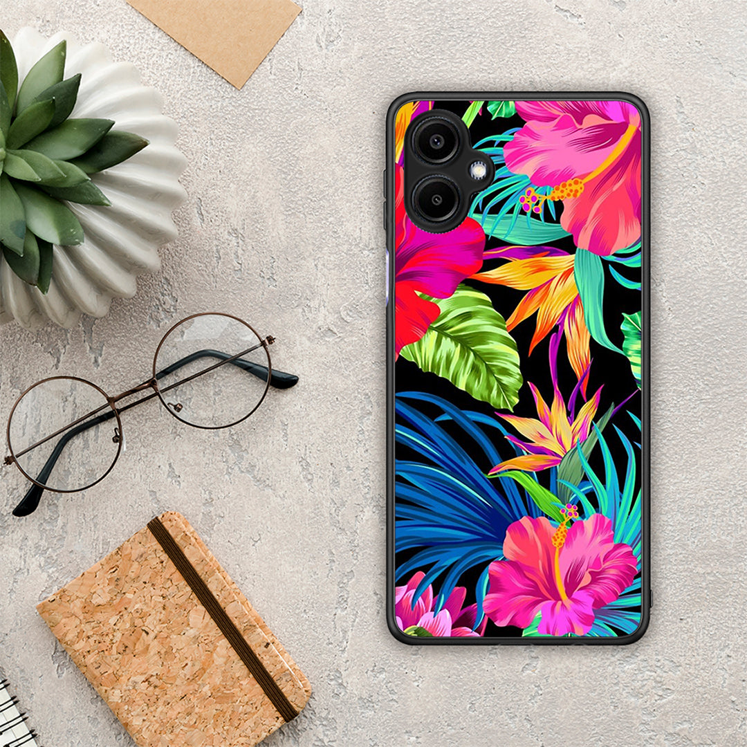 Tropical Flowers - Samsung Galaxy A06 θήκη