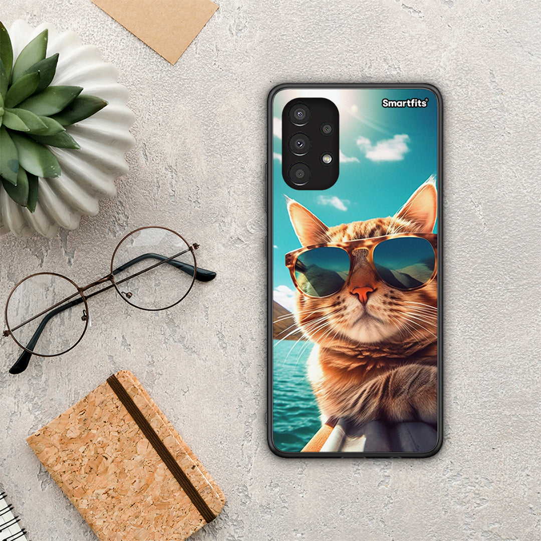 Summer Cat - Samsung Galaxy A13 4G θήκη