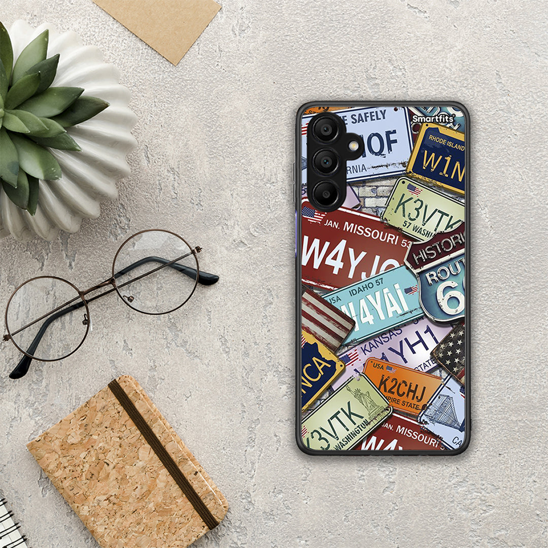 Car Plates - Samsung A15 5G θήκη