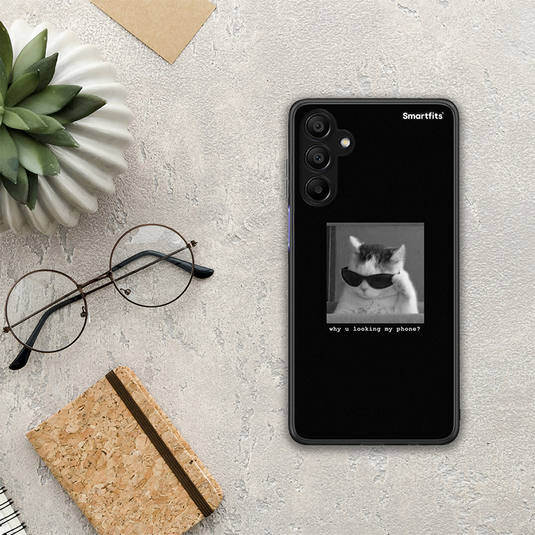 Meme Cat - Samsung A15 5G θήκη
