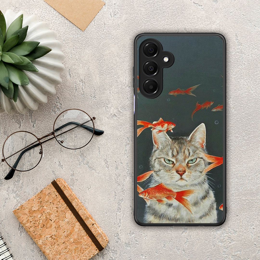 Cat Goldfish - Samsung Galaxy A16 4G / 5G θήκη