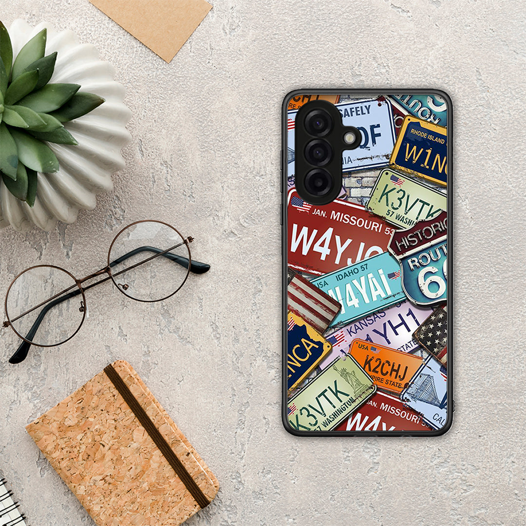Car Plates - Samsung Galaxy A17 4G θήκη
