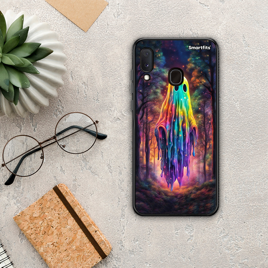 Halloween Ghost - Samsung Galaxy A30 θήκη